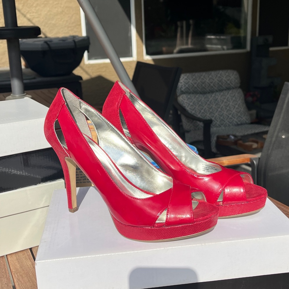 Alfani Red High Heels